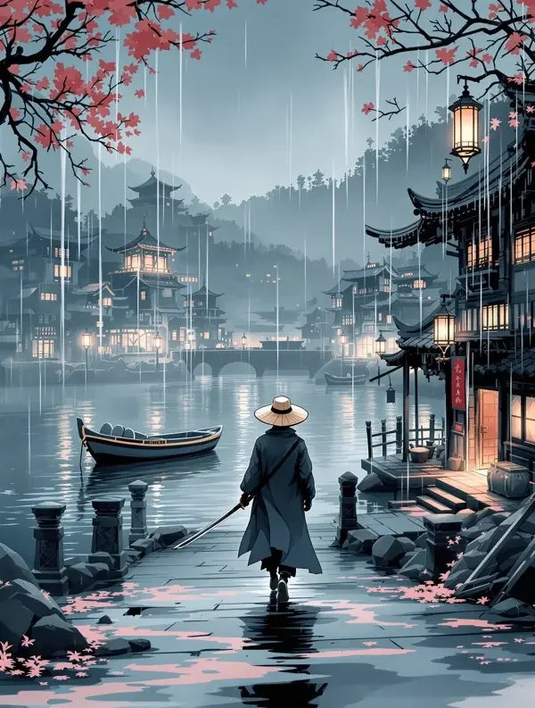 江湖夜雨 - 妖精漫画热门连载 江湖夜雨 - 妖精漫画漫画封面